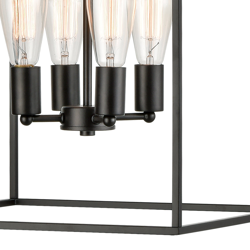 THOMAS CN150881 Williamsport 17'' Wide 8-Light Pendant - Oil Rubbed Bronze