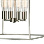 THOMAS CN150882 Williamsport 17'' Wide 8-Light Pendant - Brushed Nickel