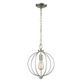 THOMAS CN15712 Williamsport 11'' Wide 1-Light Mini Pendant - Brushed Nickel