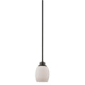THOMAS CN170151 Casual Mission 5'' Wide 1-Light Mini Pendant - Oil Rubbed Bronze