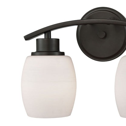 THOMAS CN170211 Casual Mission 12'' Wide 2-Light Vanity Light - Oil Rubbed Bronze