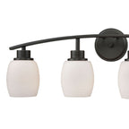 THOMAS CN170411 Casual Mission 28'' Wide 4-Light Vanity Light - Oil Rubbed Bronze