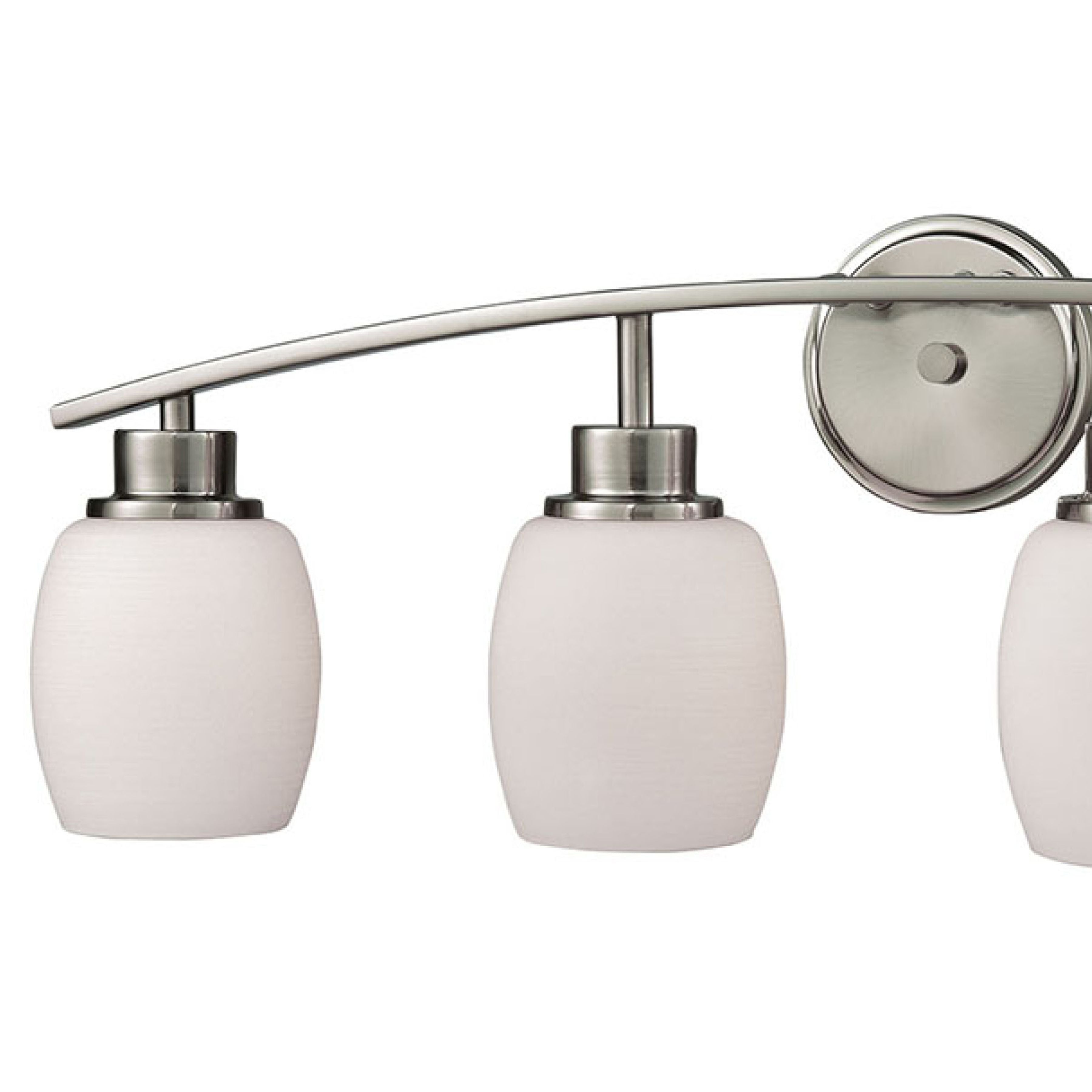 THOMAS CN170412 Casual Mission 28'' Wide 4-Light Vanity Light - Brushed Nickel