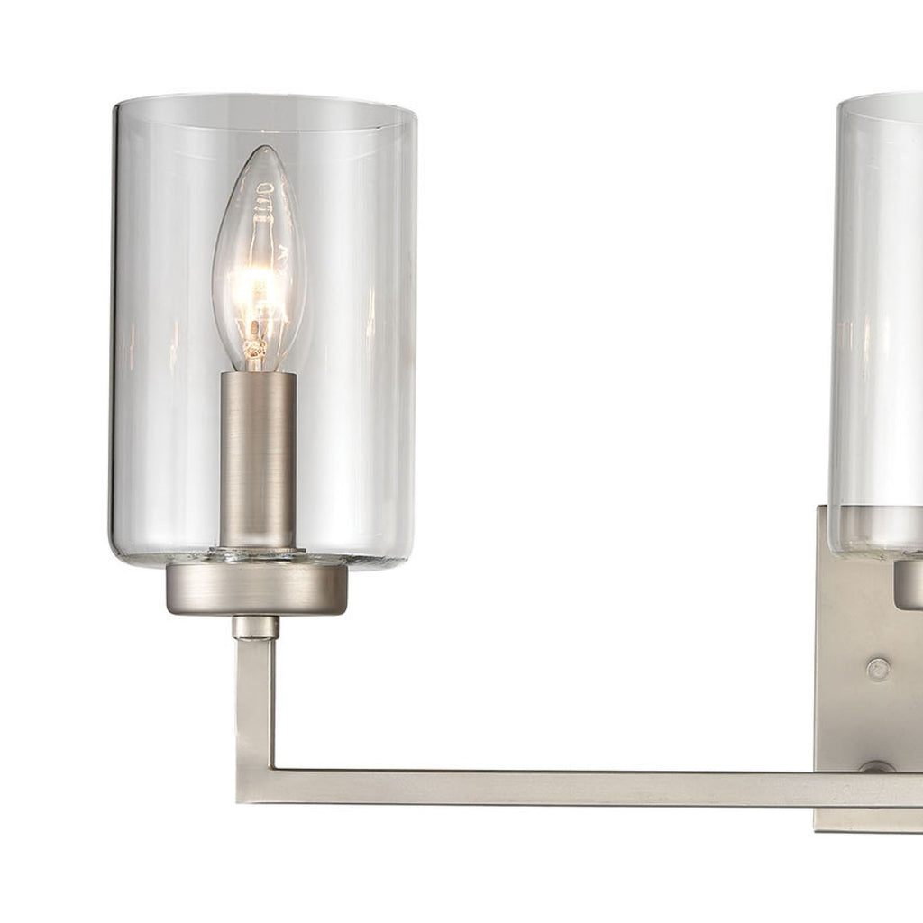 THOMAS CN240132 West End 23'' Wide 3-Light Vanity Light - Brushed Nickel