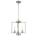 THOMAS CN240382 West End 14.5'' Wide 3-Light Semi Flush Mount - Brushed Nickel