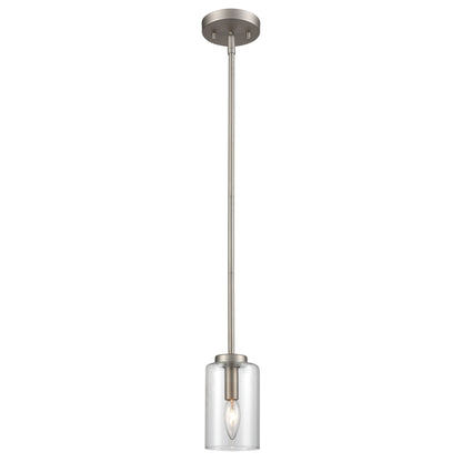 THOMAS CN240512 West End 4.75'' Wide 1-Light Mini Pendant - Brushed Nickel