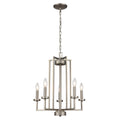 THOMAS CN240522 West End 20'' Wide 6-Light Chandelier - Brushed Nickel