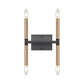 THOMAS CN260471 Notre Dame 4-Light Wall Sconce in Oil Rubbed Bronze and Gold
