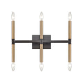 THOMAS CN260611 Notre Dame 6-Light Bath Bar in Oil Rubbed Bronze and Gold