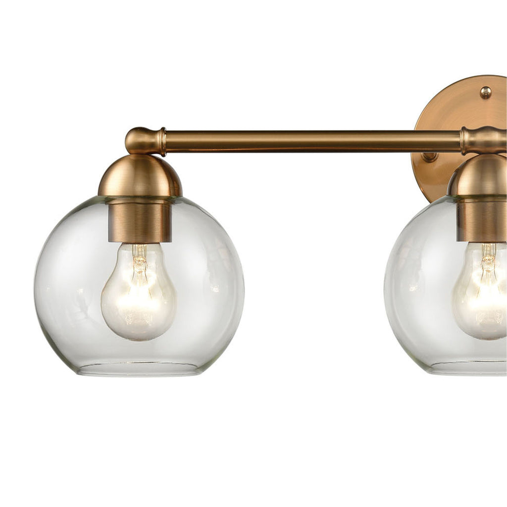 THOMAS CN280315 Astoria 25'' Wide 3-Light Vanity Light - Satin Gold