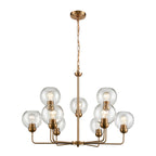 THOMAS CN280925 Astoria 32'' Wide 9-Light Chandelier - Satin Gold