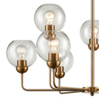 THOMAS CN280925 Astoria 32'' Wide 9-Light Chandelier - Satin Gold