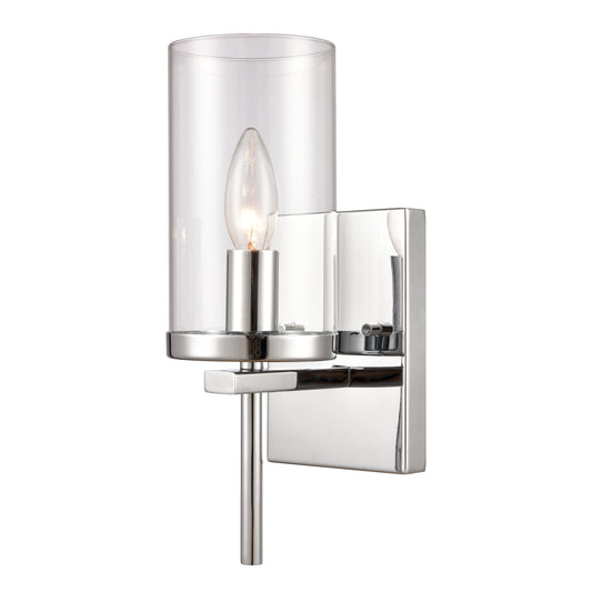 THOMAS CN290123 Oakland 12'' High 1-Light Sconce - Chrome