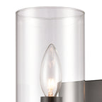 THOMAS CN290126 Oakland 12'' High 1-Light Sconce - Black
