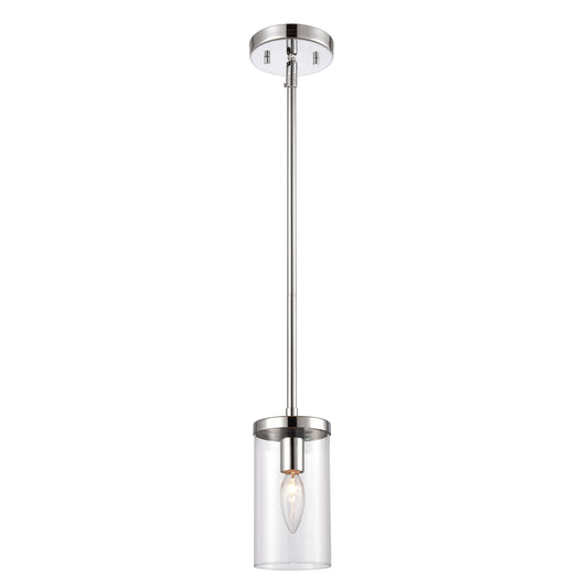 THOMAS CN290153 Oakland 4'' Wide 1-Light Mini Pendant - Chrome