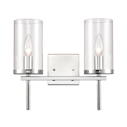 THOMAS CN290213 Oakland 13.5'' Wide 2-Light Vanity Light - Chrome