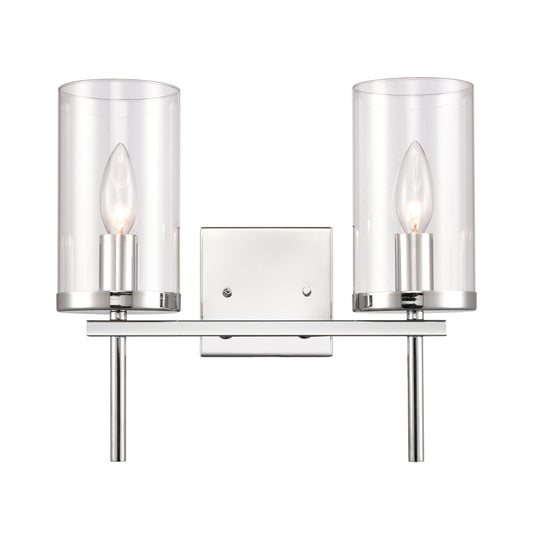 THOMAS CN290213 Oakland 13.5'' Wide 2-Light Vanity Light - Chrome