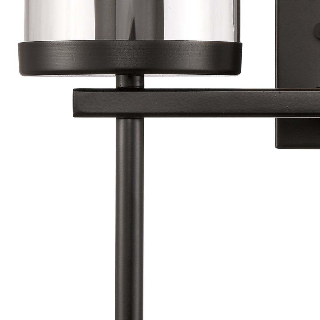 THOMAS CN290216 Oakland 13.5'' Wide 2-Light Vanity Light - Black