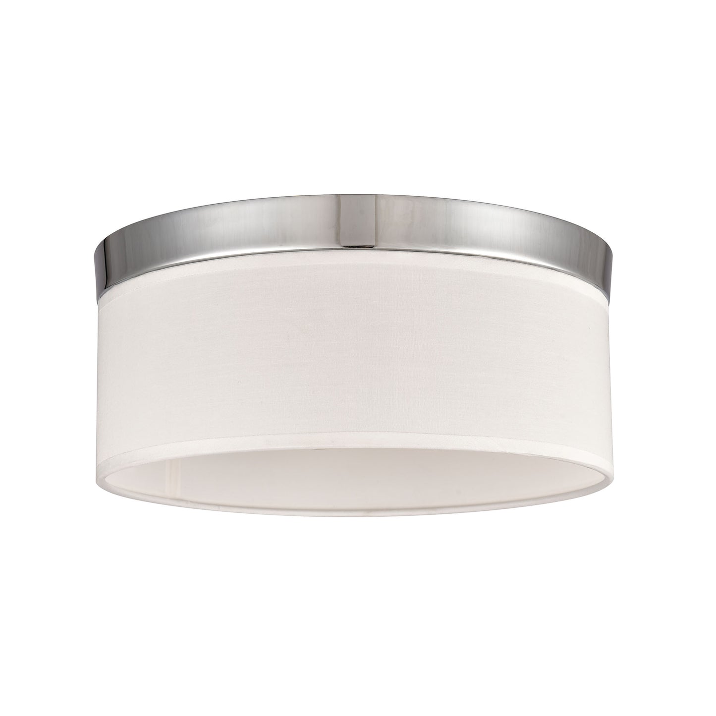 THOMAS CN290233 Oakland 12'' Wide 2-Light Flush Mount - Chrome