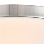 THOMAS CN290233 Oakland 12'' Wide 2-Light Flush Mount - Chrome