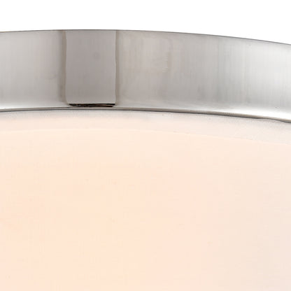 THOMAS CN290233 Oakland 12'' Wide 2-Light Flush Mount - Chrome