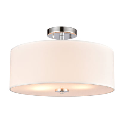THOMAS CN290283 Oakland 16'' Wide 2-Light Semi Flush Mount - Chrome