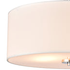 THOMAS CN290283 Oakland 16'' Wide 2-Light Semi Flush Mount - Chrome