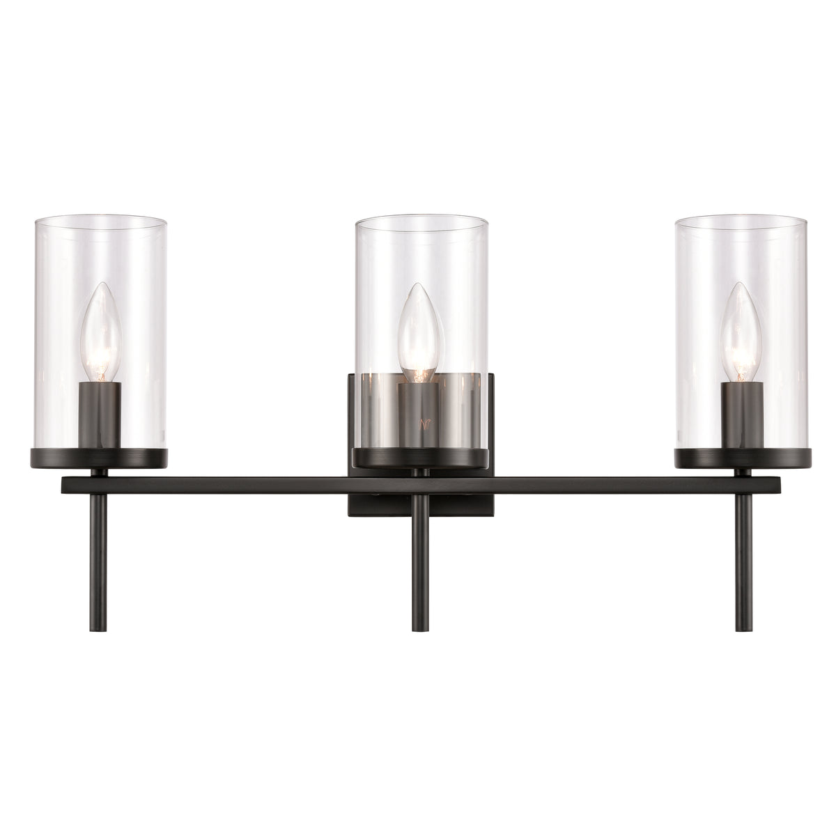 THOMAS CN290316 Oakland 23'' Wide 3-Light Vanity Light - Black