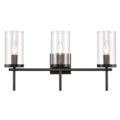 THOMAS CN290316 Oakland 23'' Wide 3-Light Vanity Light - Black