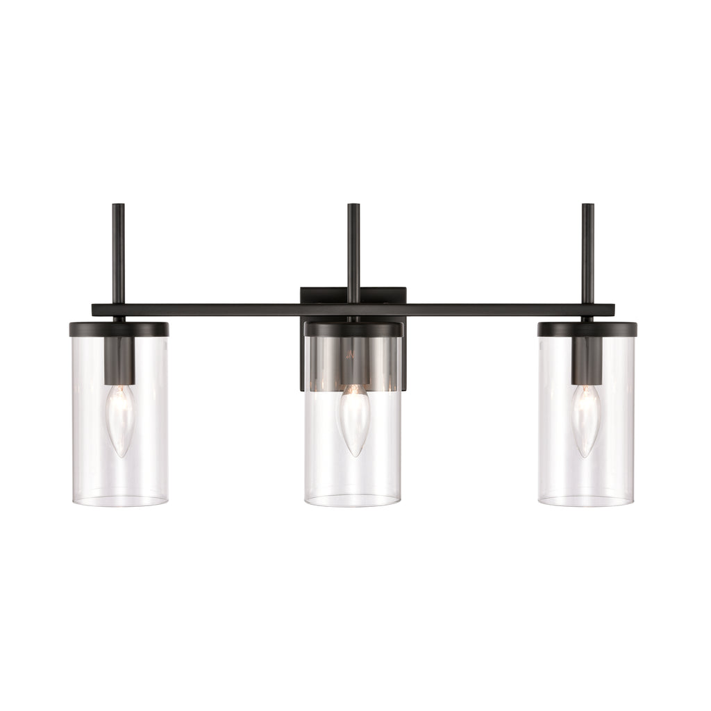 THOMAS CN290316 Oakland 23'' Wide 3-Light Vanity Light - Black