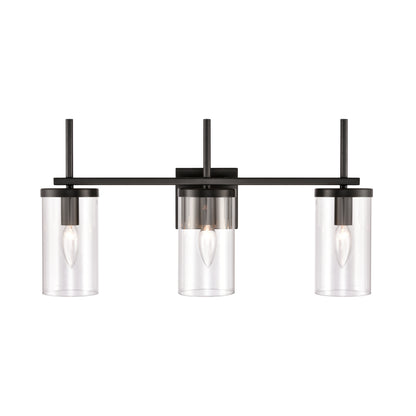 THOMAS CN290316 Oakland 23'' Wide 3-Light Vanity Light - Black