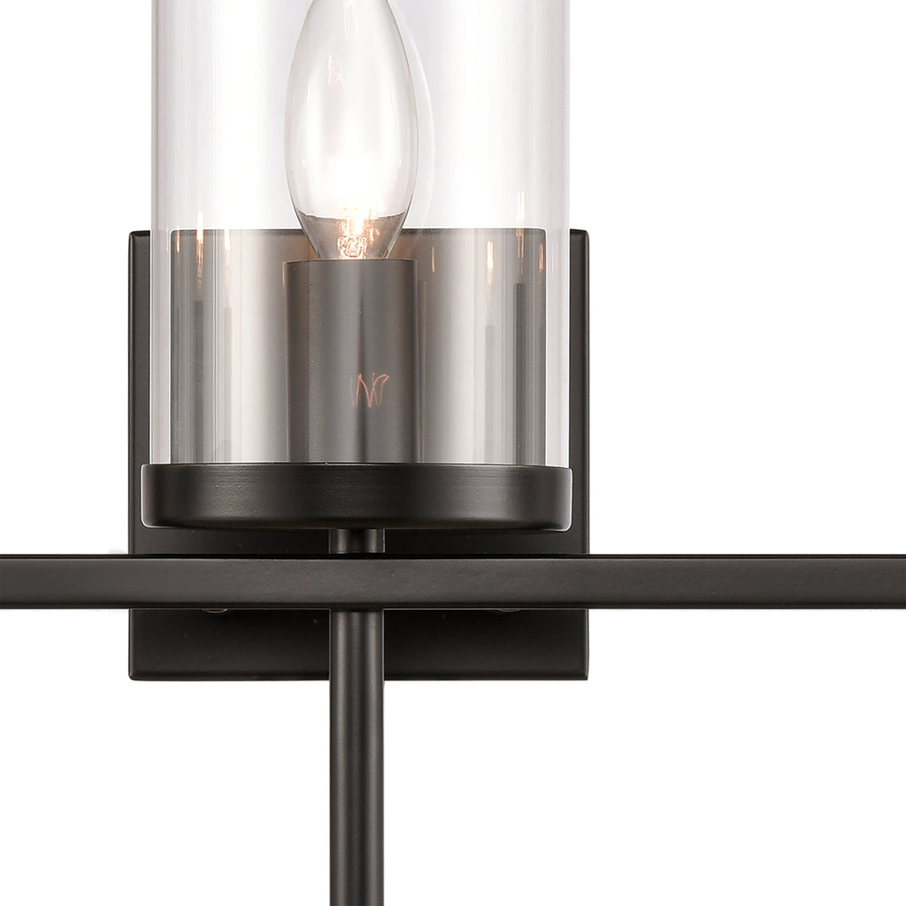 THOMAS CN290316 Oakland 23'' Wide 3-Light Vanity Light - Black