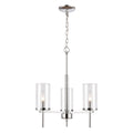 THOMAS CN290323 Oakland 19'' Wide 3-Light Chandelier - Chrome