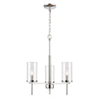 THOMAS CN290323 Oakland 19'' Wide 3-Light Chandelier - Chrome
