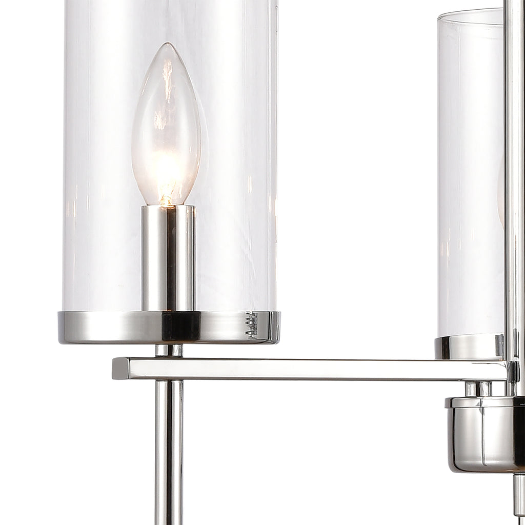 THOMAS CN290323 Oakland 19'' Wide 3-Light Chandelier - Chrome