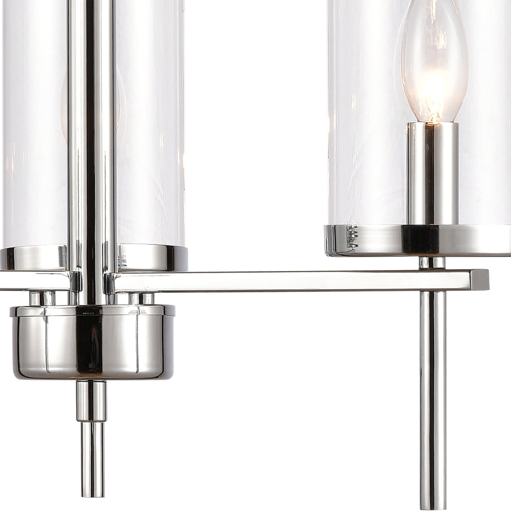THOMAS CN290323 Oakland 19'' Wide 3-Light Chandelier - Chrome