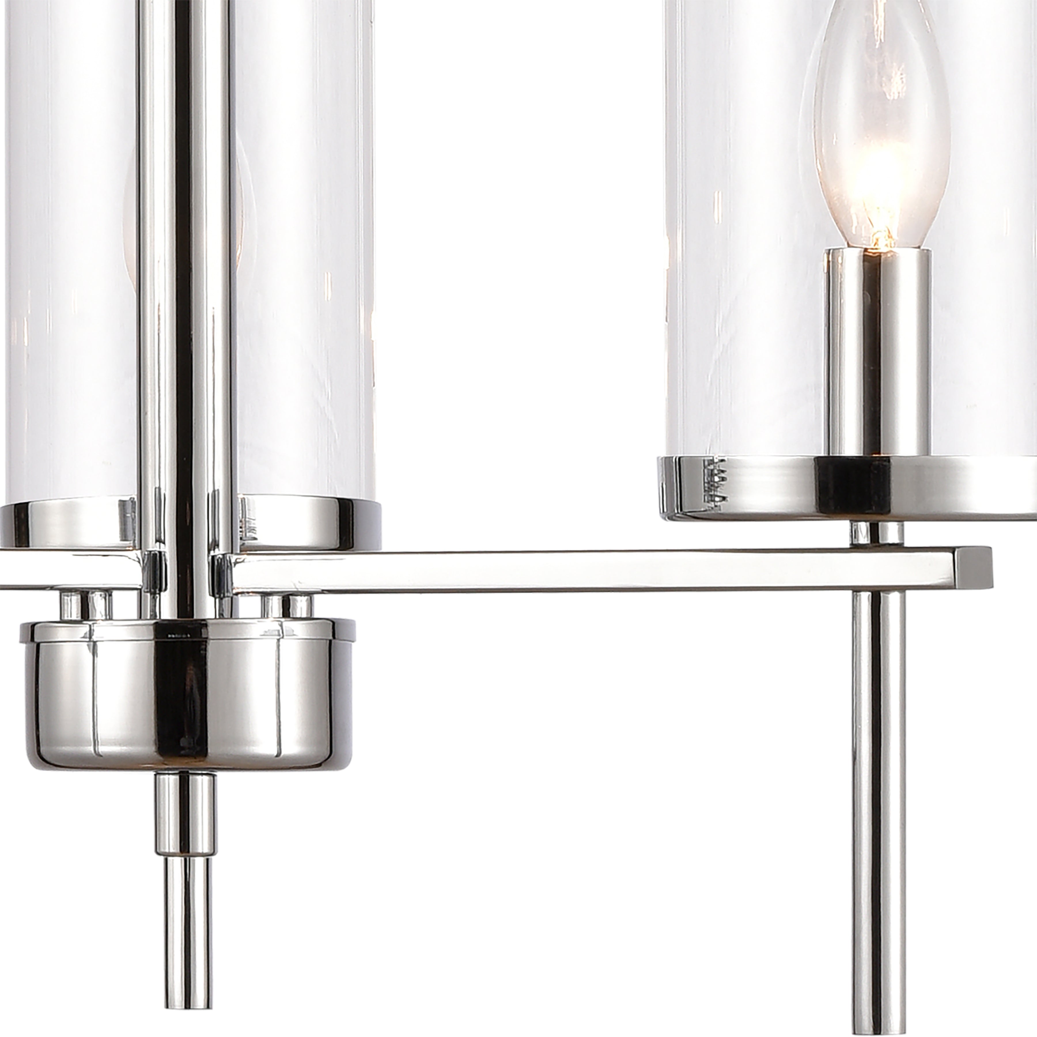 THOMAS CN290323 Oakland 19'' Wide 3-Light Chandelier - Chrome