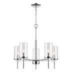 THOMAS CN290523 Oakland 25'' Wide 5-Light Chandelier - Chrome