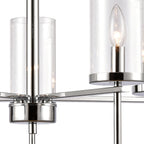 THOMAS CN290523 Oakland 25'' Wide 5-Light Chandelier - Chrome