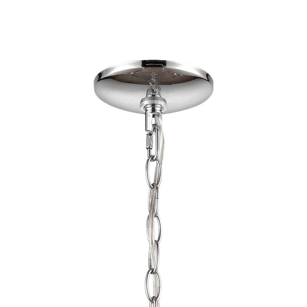 THOMAS CN290523 Oakland 25'' Wide 5-Light Chandelier - Chrome
