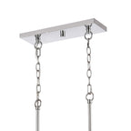 THOMAS CN290883 Oakland 32.5'' Wide 8-Light Linear Chandelier - Chrome