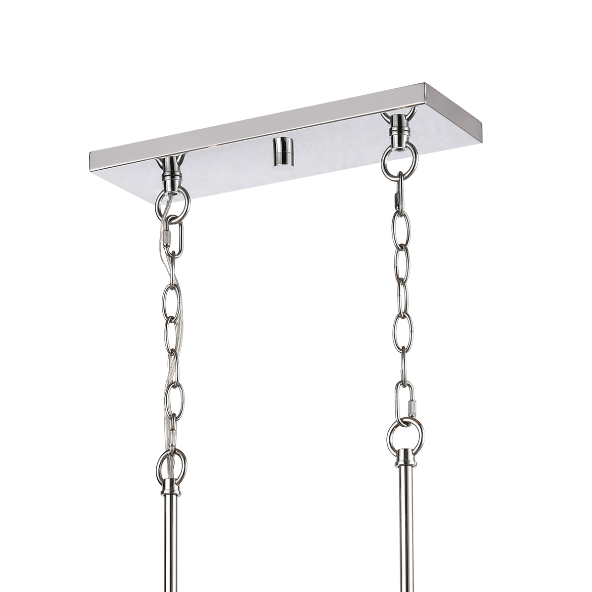 THOMAS CN290883 Oakland 32.5'' Wide 8-Light Linear Chandelier - Chrome