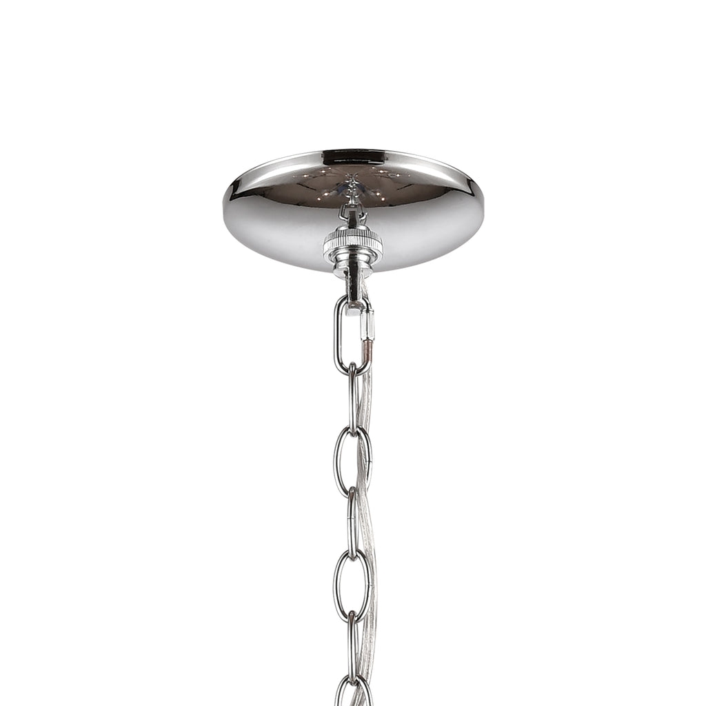 THOMAS CN290923 Oakland 28.5'' Wide 9-Light Chandelier - Chrome