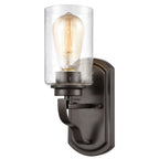 THOMAS CN300121 Market Square 12'' High 1-Light Sconce - Oil Rubbed Bronze