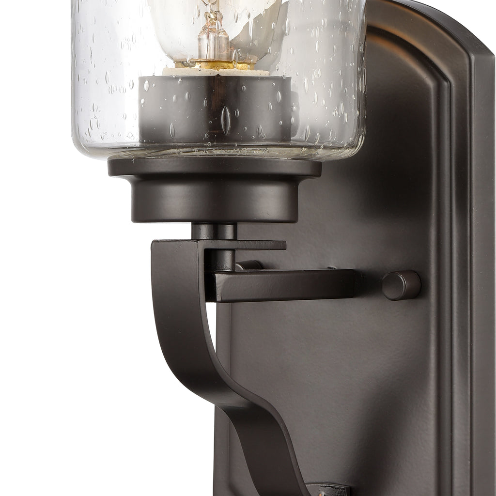 THOMAS CN300121 Market Square 12'' High 1-Light Sconce - Oil Rubbed Bronze