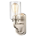 THOMAS CN300122 Market Square 12'' High 1-Light Sconce - Brushed Nickel