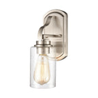 THOMAS CN300122 Market Square 12'' High 1-Light Sconce - Brushed Nickel