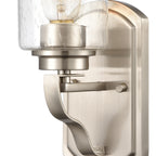 THOMAS CN300122 Market Square 12'' High 1-Light Sconce - Brushed Nickel