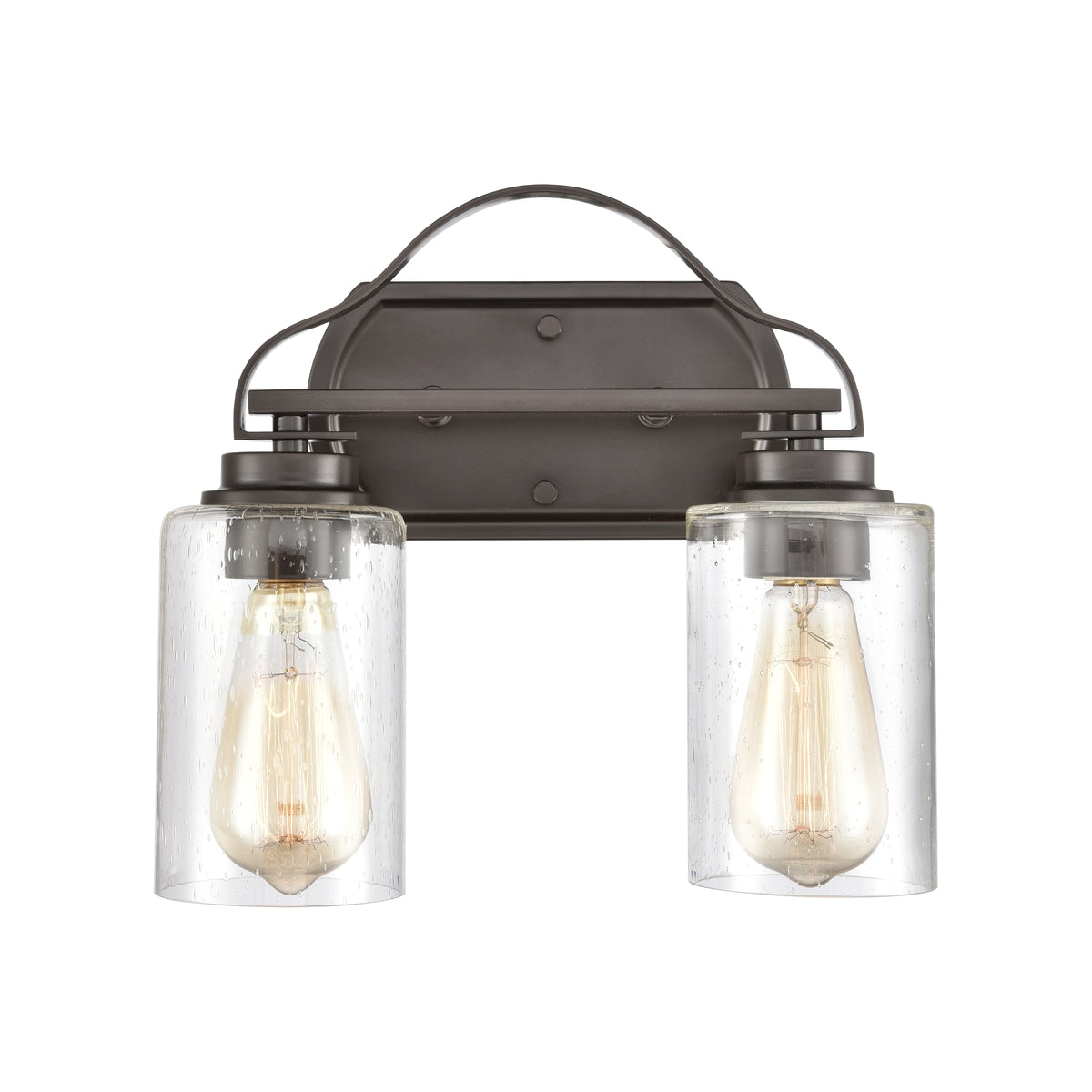 THOMAS CN300211 Market Square 12'' Wide 2-Light Vanity Light - Oil Rubbed Bronze