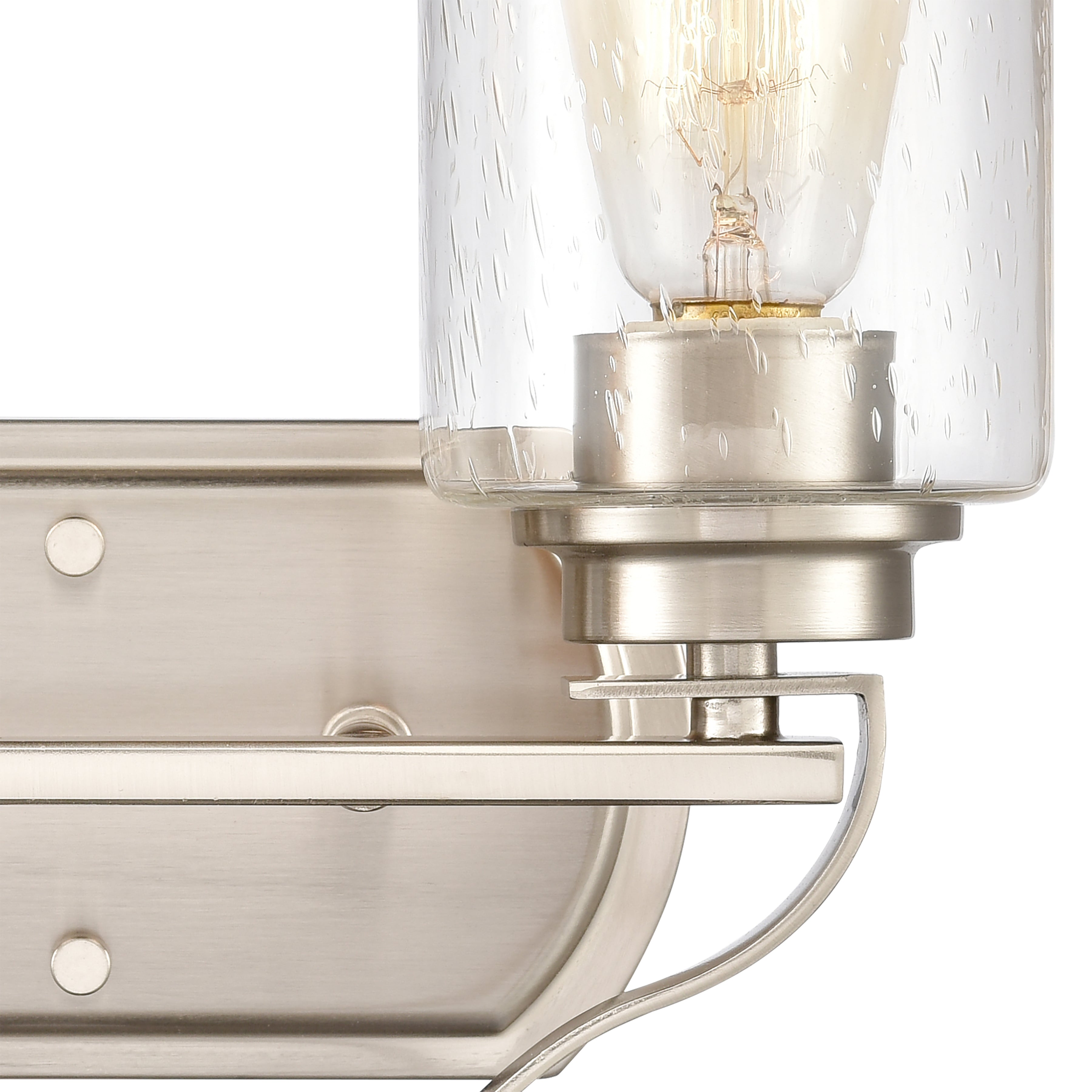 THOMAS CN300212 Market Square 12'' Wide 2-Light Vanity Light - Brushed Nickel